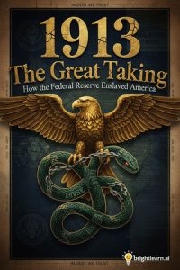 1913 The Great Taking: How the Federal Reserve Enslaved America book cover
