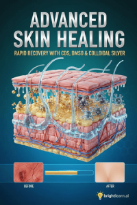 Advanced Skin Healing: Rapid Recovery with CDS, DMSO & Colloidal Silver book cover