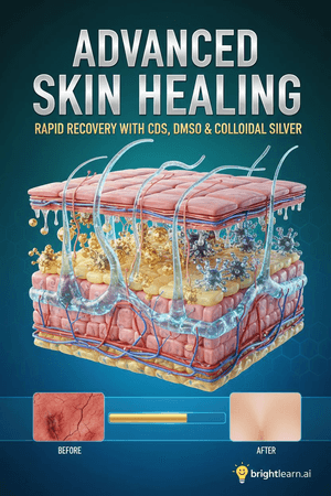 Advanced Skin Healing: Rapid Recovery with CDS, DMSO & Colloidal Silver cover