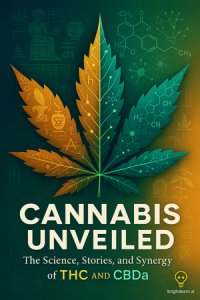 Cannabis Unveiled: The Science, Stories, and Synergy of THC and CBDa book cover