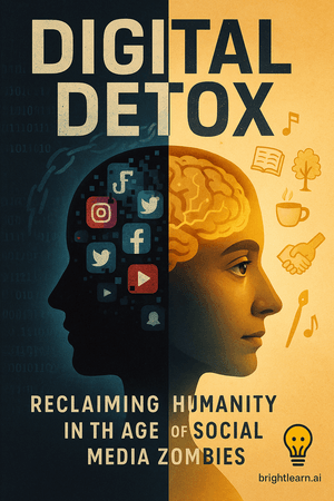 Digital Detox: Reclaiming Humanity in the Age of Social Media Zombies cover