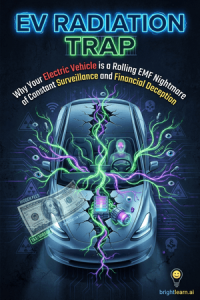 EV Radiation Trap: Why Your Electric Vehicle is a Rolling EMF Nightmare of Constant Surveillance and Financial Deception book cover