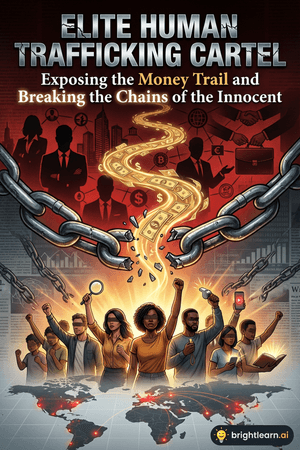Elite Human Trafficking Cartel: Exposing the Money Trail and Breaking the Chains of the Innocent book cover