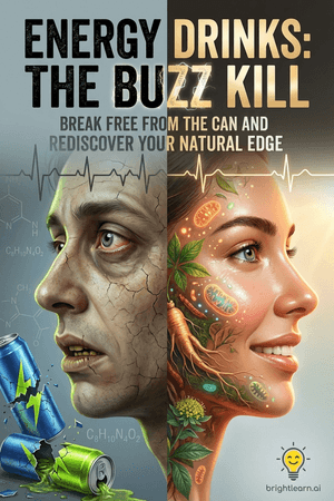 Energy Drinks: The Buzz Kill – Break Free from the Can and Rediscover Your Natural Edge cover