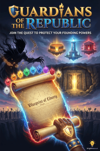 Guardians of the Republic: Join the Quest to Protect Your Founding Powers book cover
