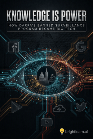 Knowledge Is Power: How DARPA’s Banned Surveillance Program Became Big Tech cover