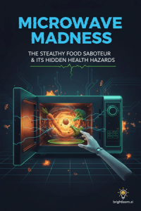 Microwave Madness: The Stealthy Food Saboteur & Its Hidden Health Hazards book cover