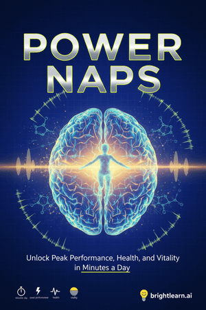 Power Naps: Unlock Peak Performance, Health, and Vitality in Minutes a Day book cover