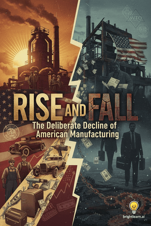 Rise and Fall: The Deliberate Decline of American Manufacturing book cover