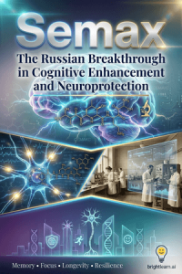Semax: The Russian Breakthrough in Cognitive Enhancement and Neuroprotection book cover