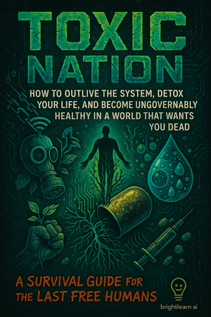 TOXIC NATION: How to Outlive the System, Detox Your Life, and Become Ungovernably Healthy in a World That Wants You Dead book cover
