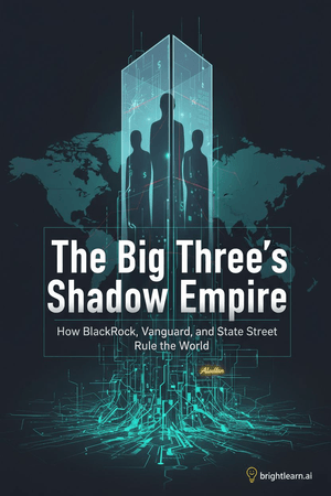 The Big Three's Shadow Empire: How BlackRock, Vanguard, and State Street Rule the World book cover