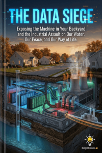 The Data Siege: Exposing the Machine in Your Backyard and the Industrial Assault on Our Water, Our Peace, and Our Way of Life book cover