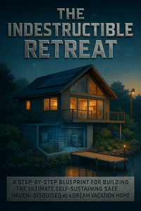 The Indestructible Retreat: A Step-by-Step Blueprint for Building the Ultimate Self-Sustaining Safe Haven book cover