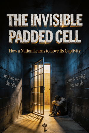 The Invisible Padded Cell: How a Nation Learns to Love Its Captivity book cover