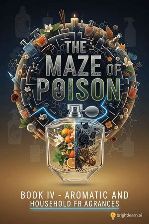 The Maze of Poison: Book IV - Aromatic and Household Fragrances book cover