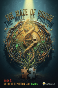 The Maze of Poison: Book X - Nutrient Depletion and GMOs book cover