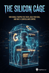 The Silicon Cage: How Google Trapped the Truth, Sold Your Soul, and Built a Surveillance Empire book cover