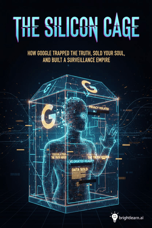 The Silicon Cage: How Google Trapped the Truth, Sold Your Soul, and Built a Surveillance Empire book cover