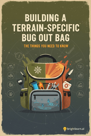 Building a Terrain-Specific Bug Out Bag: The Things You Need To Know cover