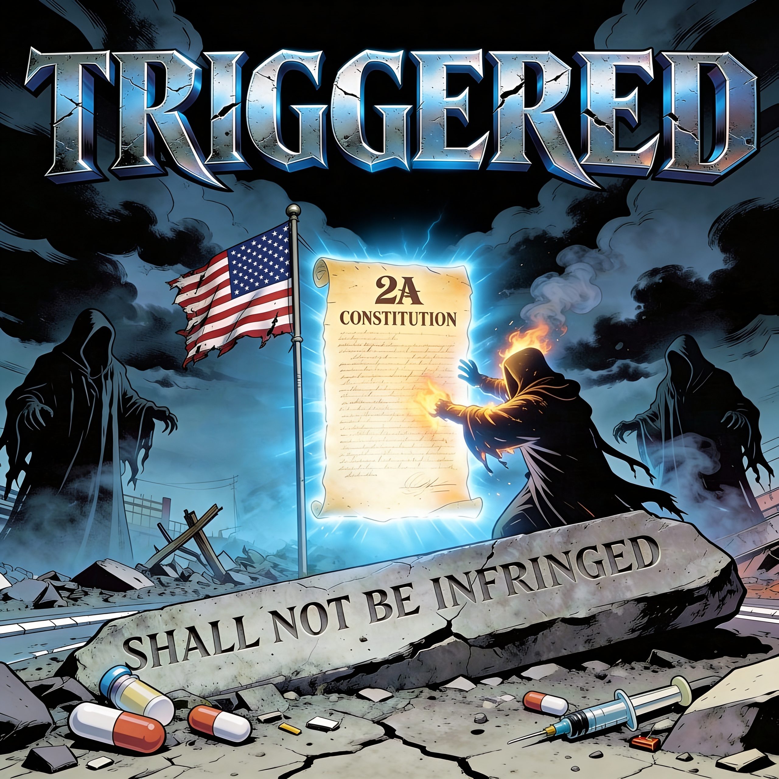Triggered cover art
